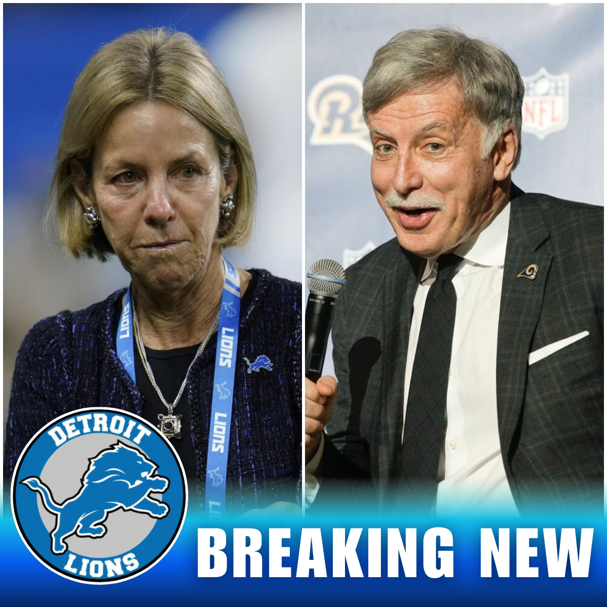 LATEST NEWS Detroit Lions owner Sheila Ford Hamp caused a stir when